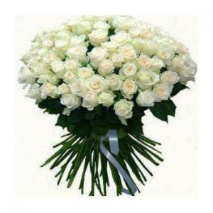 Many White roses bouquet delivery Nairobi