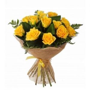 Online delivery of Yellow roses bouquet Nairobi